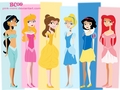 Disney Princesses 6teen Style - disney-princess fan art