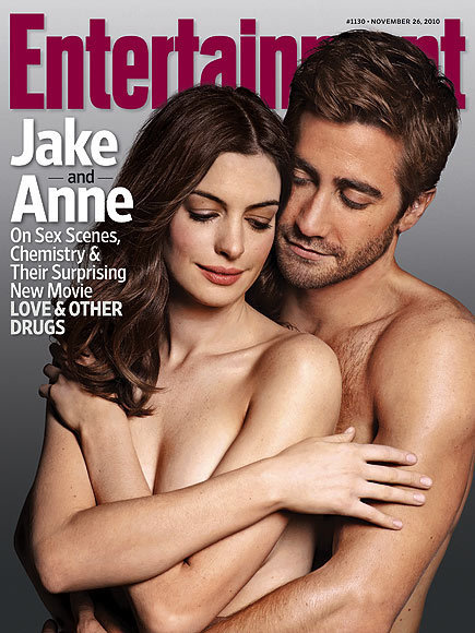 Entertainment Weekly Cover - Anne Hathaway and Jake 435x580