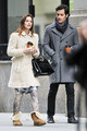 Leighton & Penn on set - gossip-girl photo