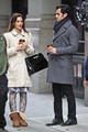 Leighton & Penn on set - gossip-girl photo