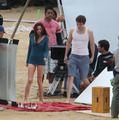 More "Breaking Dawn" filming - robert-pattinson-and-kristen-stewart photo