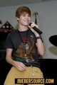 Surprise Appearance at Cole High School - justin-bieber photo