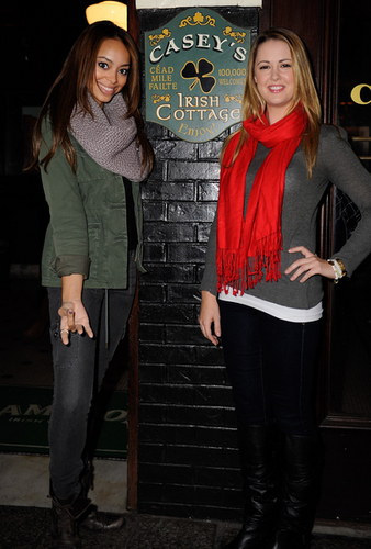  The Cast of Greek Talks to Celebbuzzz About Thanksgiving at Casey's Irish Pub in Los Angeles, CA on