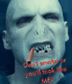 Voldemort AntiSmoking Campaign - harry-potter photo