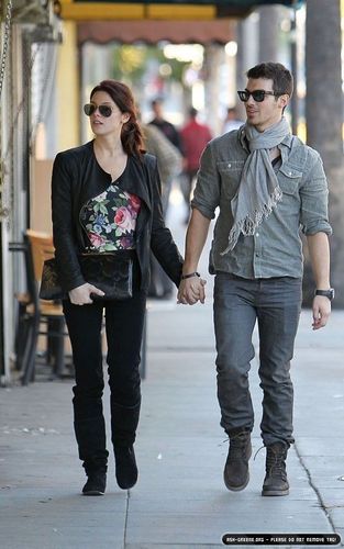 Ashley Greene and Joe Jonas in LA.