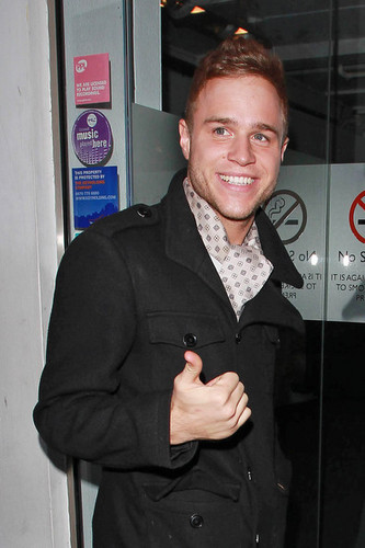 Diana Vickers and Olly Murs at Riverside Studios