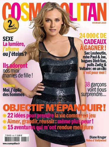 Diane Kruger - Cosmopolitan Magazine (France, February 2010)