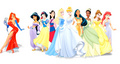 Disney Princess line up included Jessica Rabbit - disney-princess photo