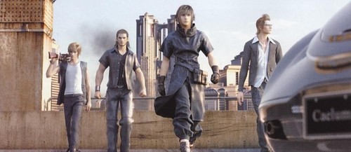 Noctis and his friends 