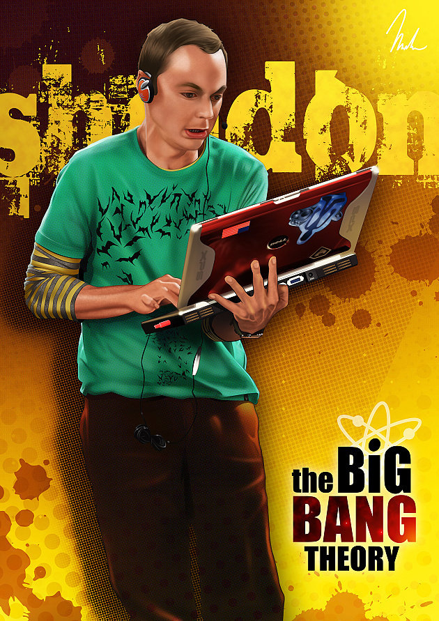 Sheldon Cooper by MartinGen at DeviantART - The Big Bang Theory Fan Art  (17195508) - Fanpop