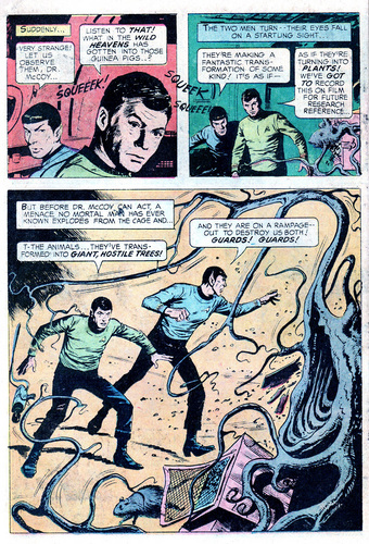  star, sterne Trek Gold Key Comic #01: The Planet of No Return