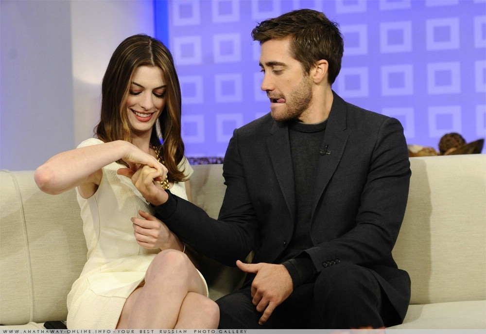 anne hathaway and jake gyllenhaal. Today Show - Anne Hathaway and