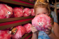 a  little girl with her new pygmy puff - harry-potter photo