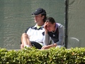 moya and ex flavia - tennis photo