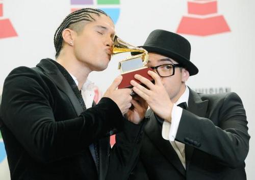 Chino y Nacho garners award at the 11th annual Latin Grammy Awards in Las Vegas Nevada