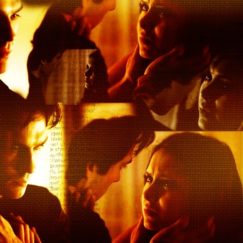  Damon&Elena. <3