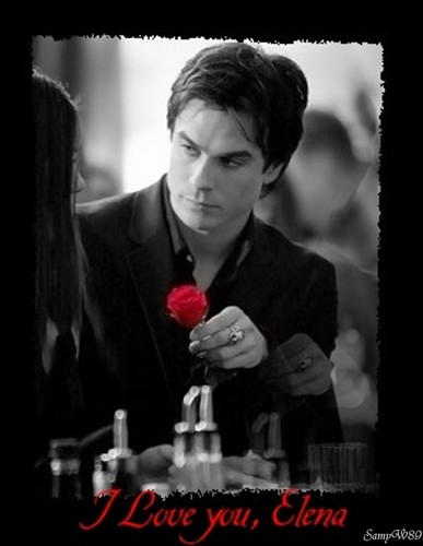  Damon: I l’amour you, Elena