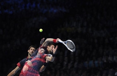  Djokovic saw a blur!