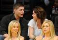 Jensen and Danneel at Lakers game on 23/11 - jensen-ackles photo