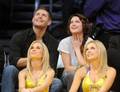 Jensen and Danneel at Lakers game on 23/11 - jensen-ackles photo