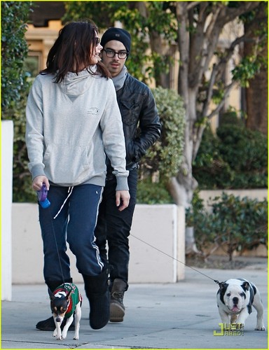  Joe Jonas & Ashley Greene: Dog Walker Duo (November 26)