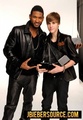 Justin and Usher-AMAs photoshoot - justin-bieber photo