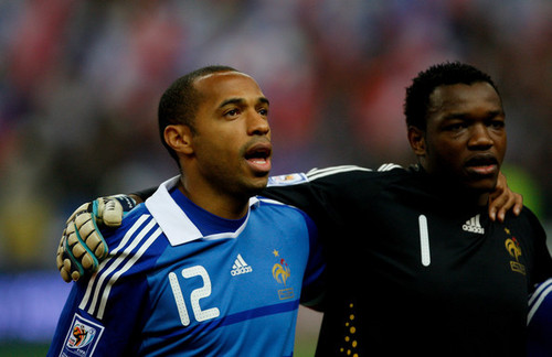 T. Henry playing for France