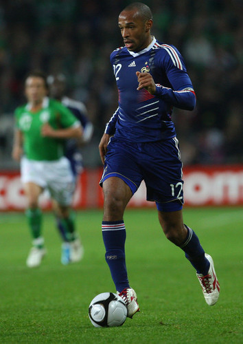 T. Henry playing for France