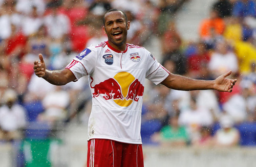 T. Henry playing for New York Red Bull