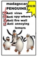 penguin anti virus  - penguins-of-madagascar fan art