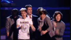  1 Direction Reaction On Getting Through To The Semis (I'm So Proud Of Them) :) x