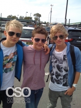  Cody with his friends