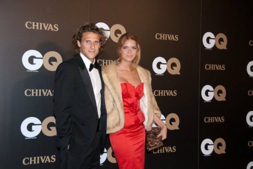 Diego Forlan & Zaira Nara at the "GQ" Gala (23.11.2010)