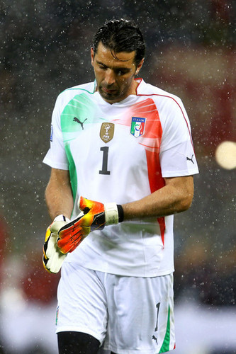 G. Buffon playing for Italy