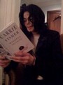 MJ reading - michael-jackson photo