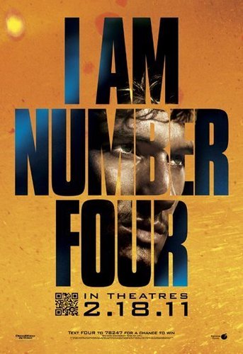  New I AM NUMBER FOUR poster!!