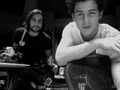 Nick Jonas and Greg Garbowsky In The Studio (November 28) - the-jonas-brothers photo