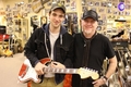 Rob at Norman's Rare Guitars on Saturday - robert-pattinson photo