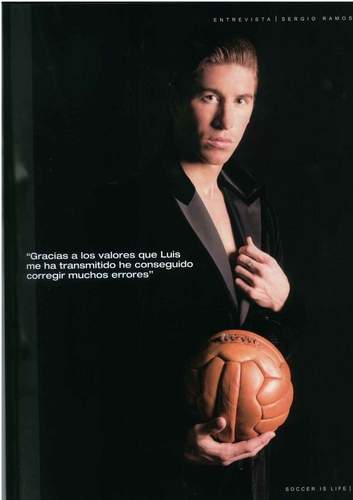 Sergio Ramos for "Soccer is Life" (Nov.2010)