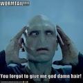 Wormtail forgot the hair! - harry-potter photo