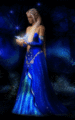 Beautiful Blue Lady - fantasy photo