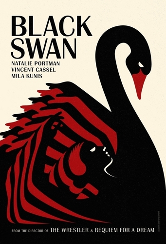  Black schwan Poster
