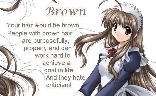 Brown Hair - Anime Girls Photo (17429078) - Fanpop