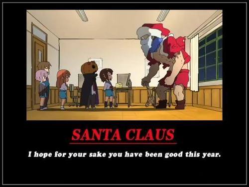 I hope for your sake you've been good this year :D