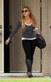Lindsay Lohan was spotted stepping out of her sober living house in Rancho Mirage - lindsay-lohan photo