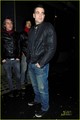 Mark Salling a night out in London, England - glee photo