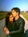 The Cutest Couple AROUND NEW PHOTO LOOK AT BACkgROUND! - ian-somerhalder-and-nina-dobrev photo