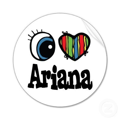 Ariana - The Name Ariana Photo (17544125) - Fanpop