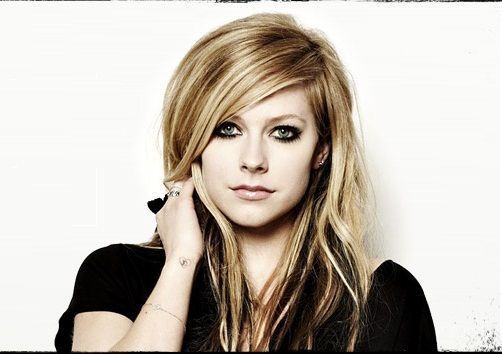 Avril Lavigne Foundation shoot 2010