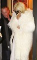 Gaga leaving a pizzeria in Milan - lady-gaga photo